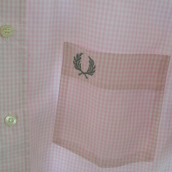 Fred Perry Vintage Gingham button down - Picture 3 of 9